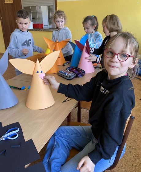 kolorowe zające XXL  2